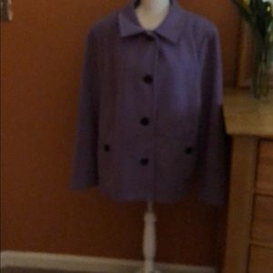 Purple Sweater Jacket